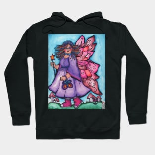 Faerie In Hightop Sneakers Hoodie